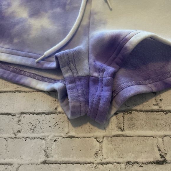 Refuge Athletics Purple Tie Dye 2 Piece Short Set Size Medium - Picture 12 of 15